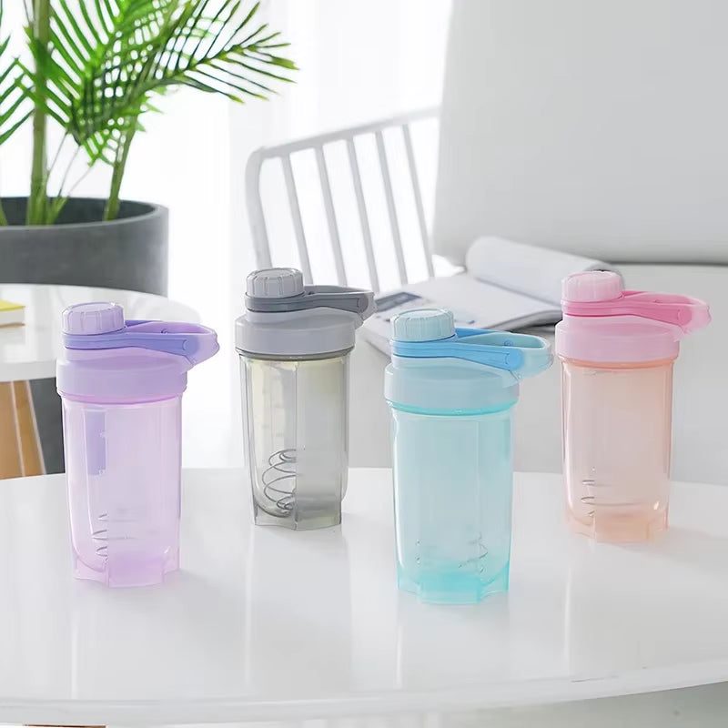 500ML Water Bottle for Drink Plastic Leak Proof Sports Bottles Protein Shaker Water Bottle Drinkware BPA FREE