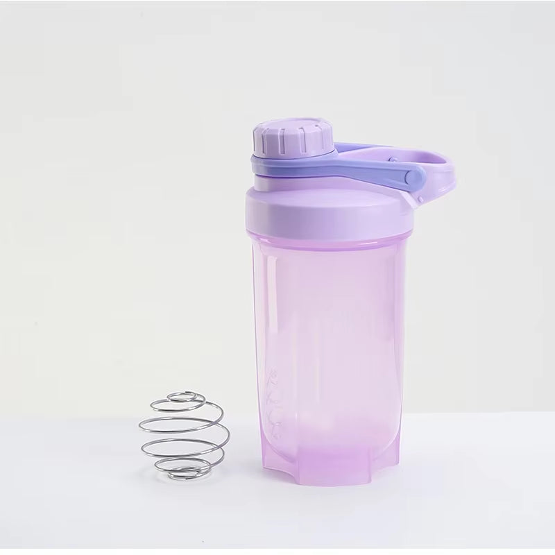 500ML Water Bottle for Drink Plastic Leak Proof Sports Bottles Protein Shaker Water Bottle Drinkware BPA FREE