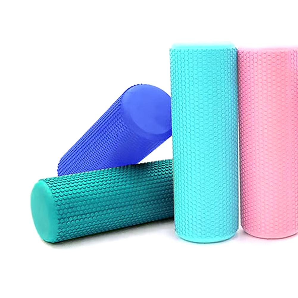 EVA Foam Roller Body Massager 30Cm Massage Foam Roller round Foam Roller Solid Yoga Roller for Neck Knee Foot