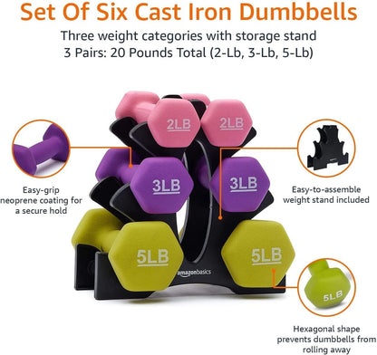 Neoprene Dumbbell Hand Weights